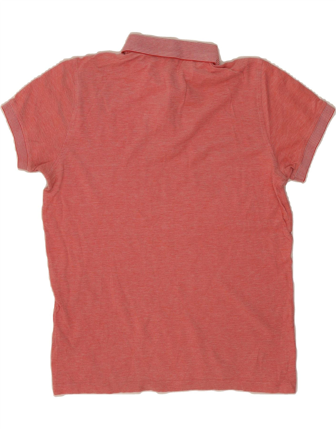 MASSIMO DUTTI Mens Polo Shirt Medium Red Cotton Vintage Massimo Dutti and Second-Hand Massimo Dutti from Messina Hembry 