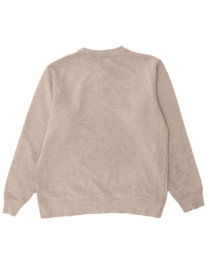 Dickies Mens Graphic Sweatshirt Jumper Large Grey Cotton