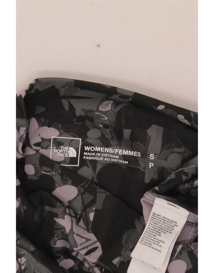 The North Face Womens Abstract Pattern Leggings UK 8 Small Multicoloured