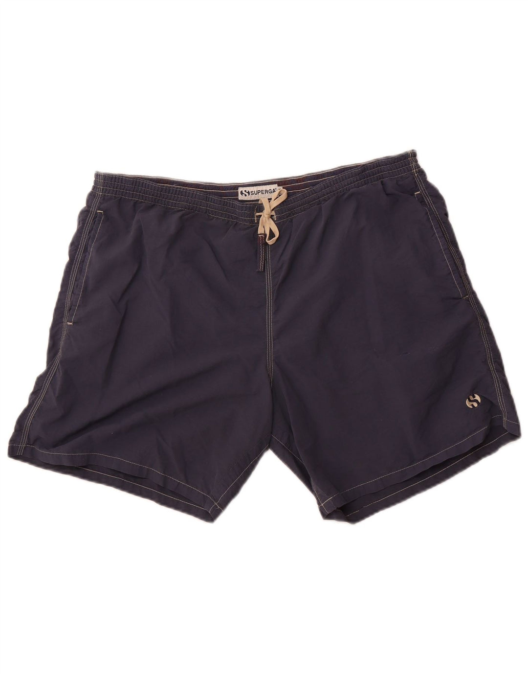 Superga Mens Swimming Shorts 2XL  Navy Blue Polyamide