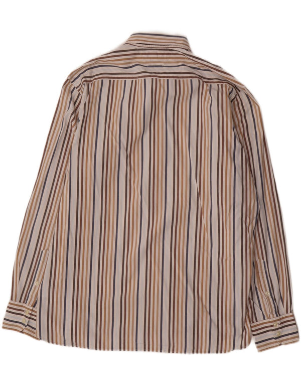 Tommy Hilfiger Mens Shirt XL Multicoloured Striped Cotton