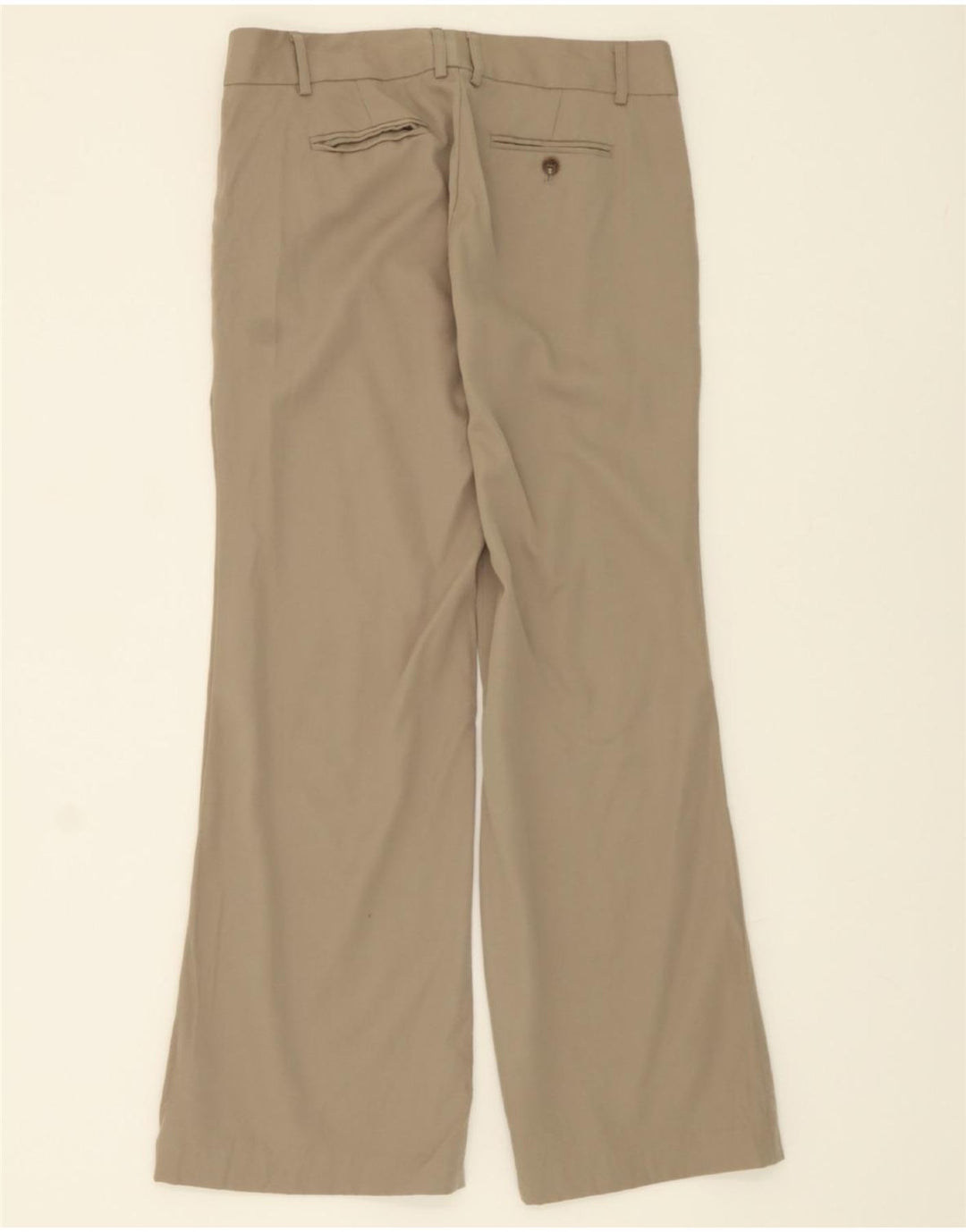 J. CREW Womens Bootcut Chino Trousers US 8 Medium W32 L32 Beige Wool Vintage J. Crew and Second-Hand J. Crew from Messina Hembry 