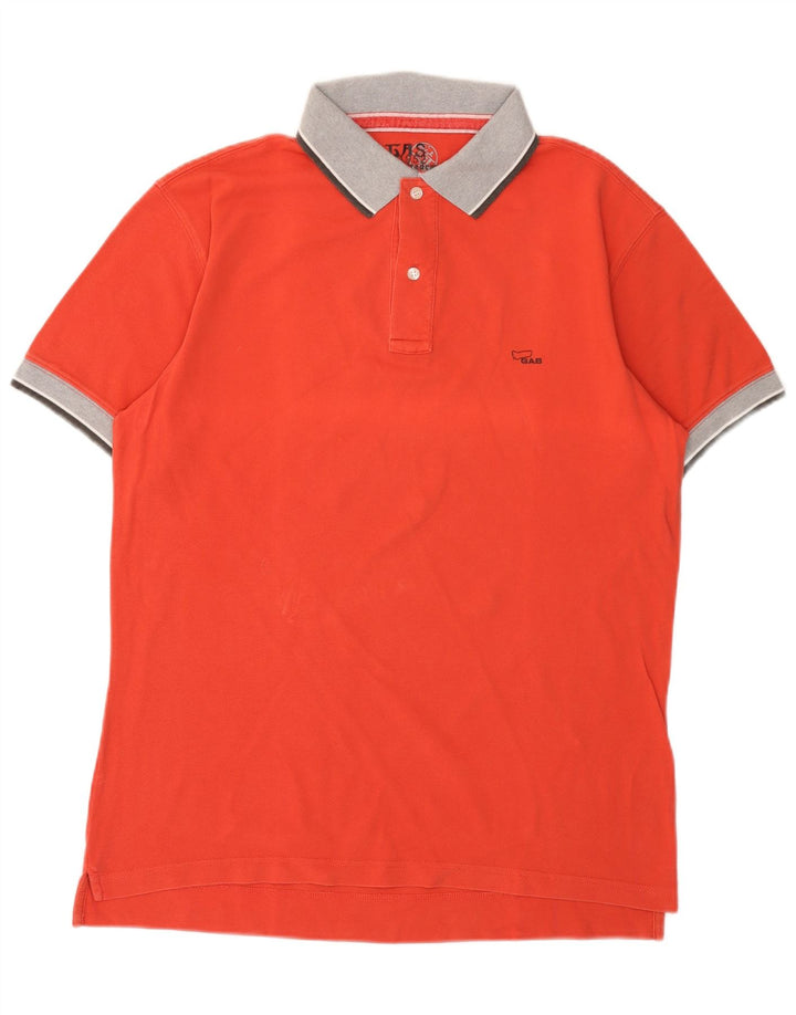 Gas Mens Polo Shirt 2XL Orange