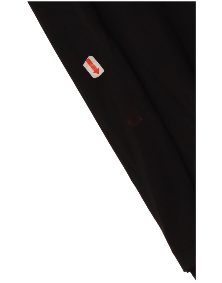 NIKE Womens Tracksuit Trousers US 8/10 Medium  Black Nylon