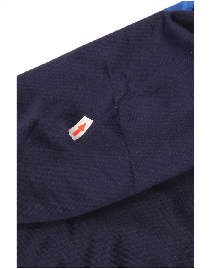 Kappa Mens Tracksuit Top Jacket 2XL Navy Blue Colourblock Polyester