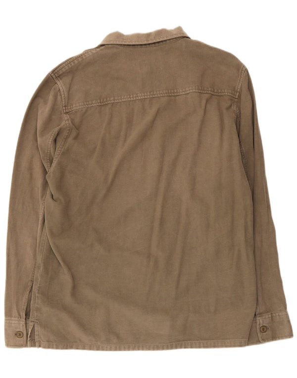 Gas Mens Overshirt Shirt Large Khaki