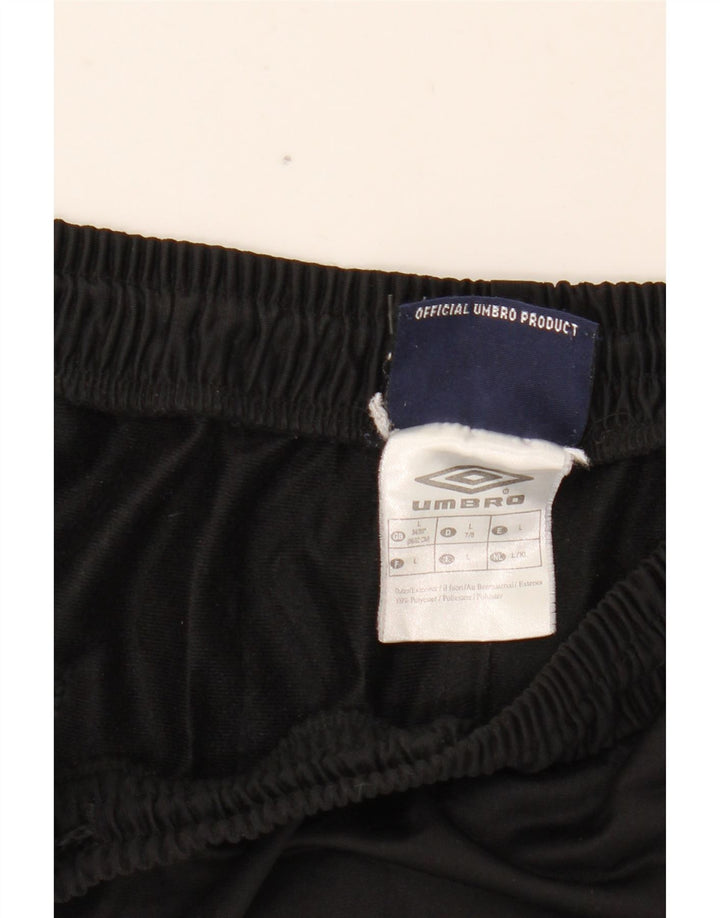 UMBRO Mens Tracksuit Trousers Large Black
