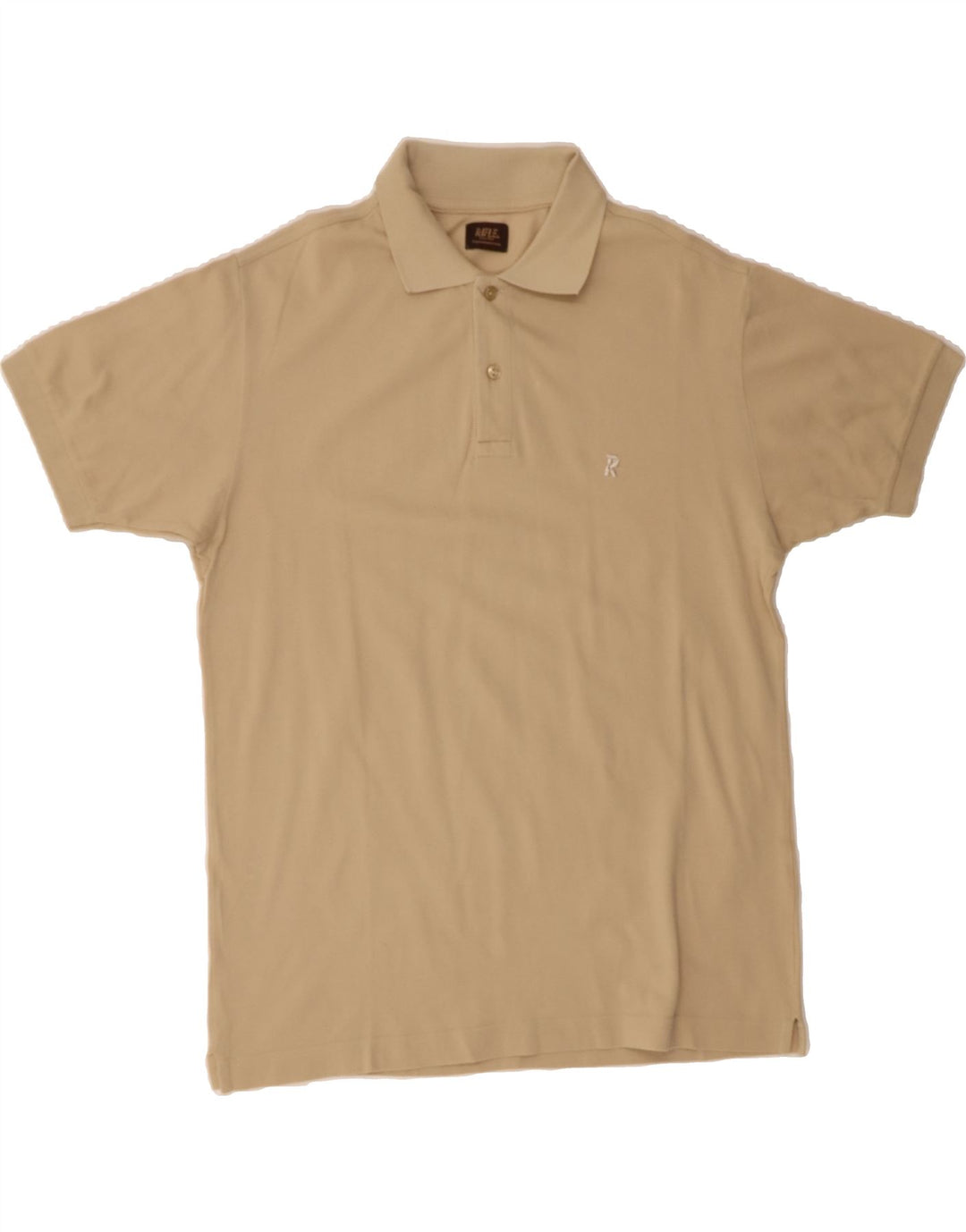 RIFLE Mens Polo Shirt Large Brown Vintage Rifle and Second-Hand Rifle from Messina Hembry 