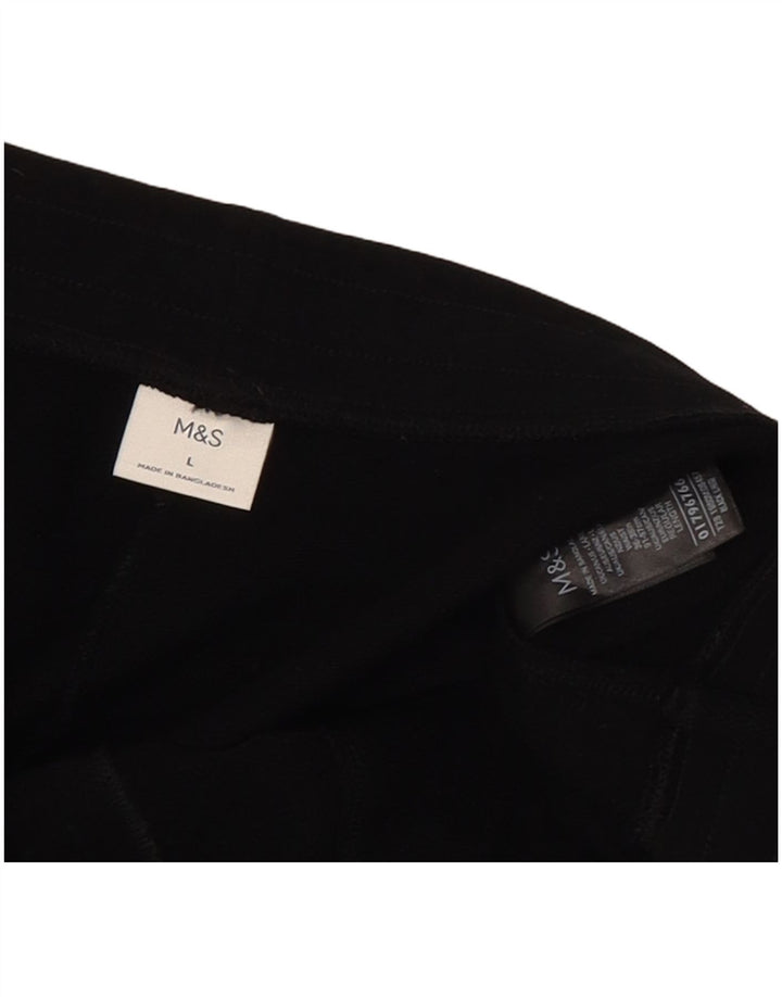 Marks & Spencer Mens Sport Shorts Large Black Cotton