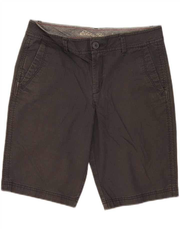 EDDIE BAUER Womens Chino Shorts US 6 Medium W32 Grey Cotton Vintage Eddie Bauer and Second-Hand Eddie Bauer from Messina Hembry 