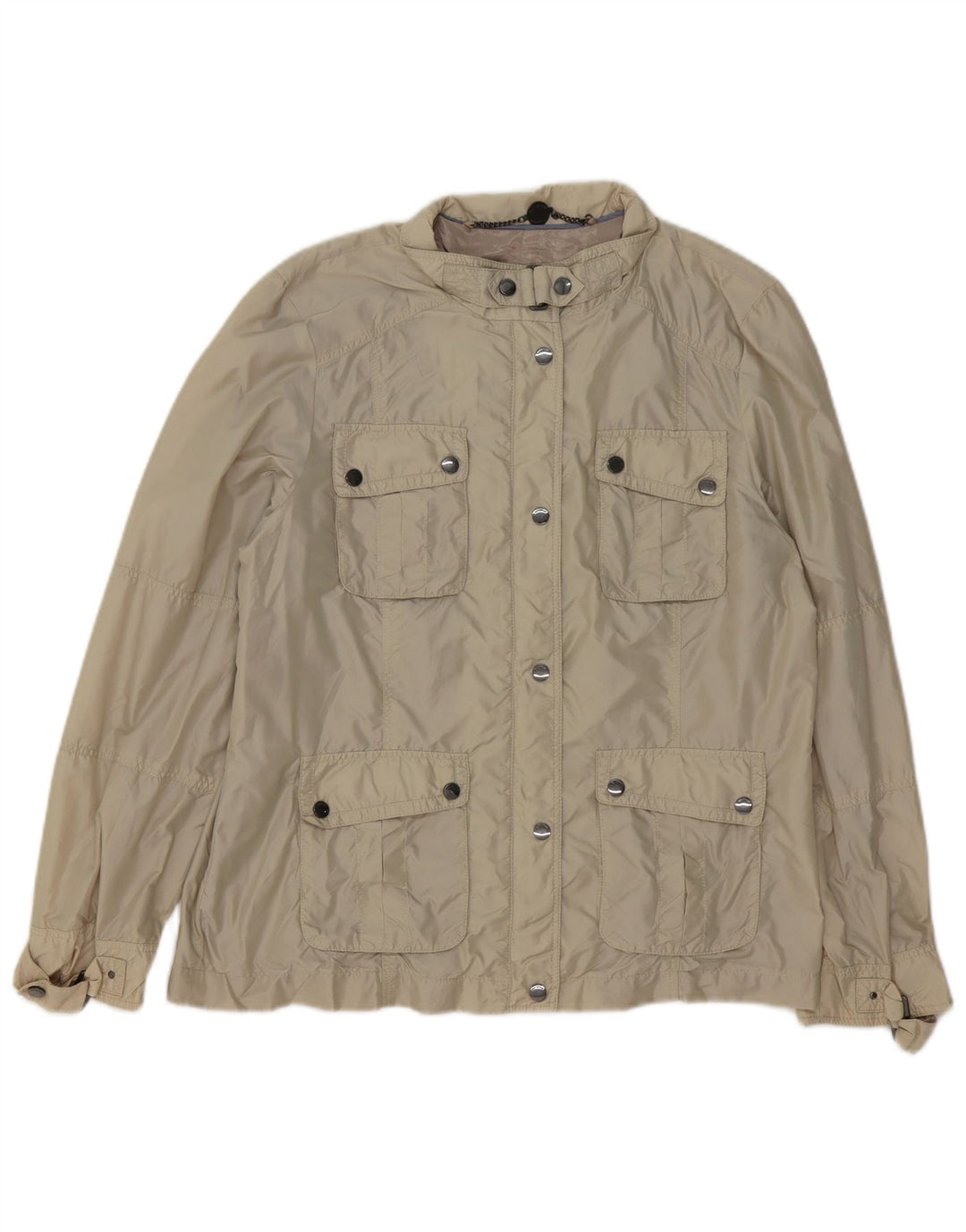 Autograph  Womens Utility Jacket UK 14 Large Beige Polyester