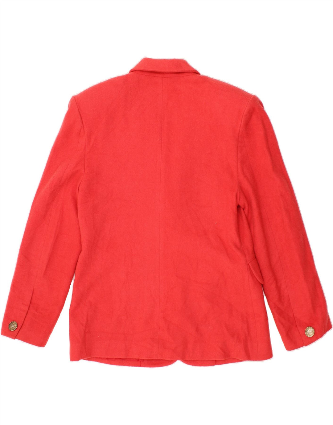VINTAGE Womens 2 Button Blazer Jacket UK 18 XL Red Vintage Vintage and Second-Hand Vintage from Messina Hembry 