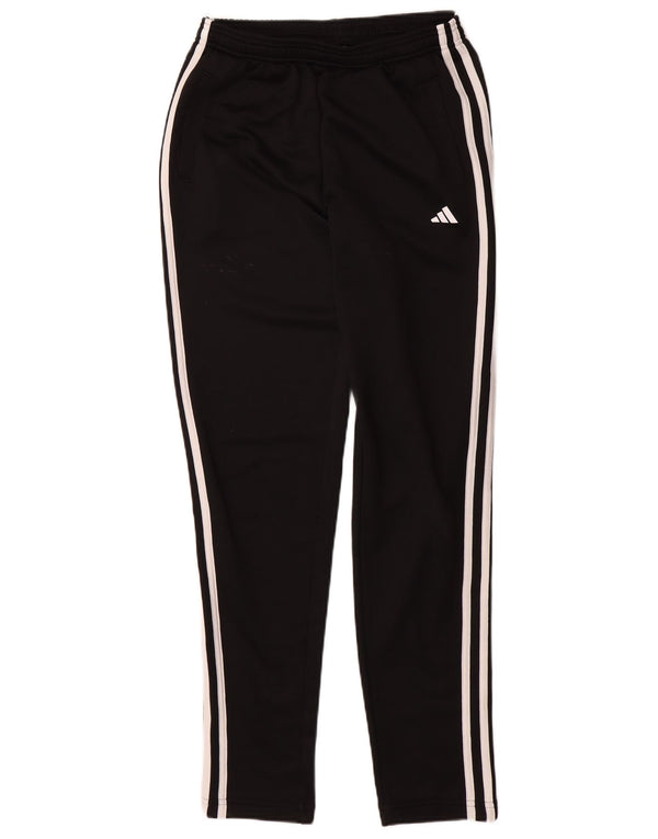 Adidas Boys Aeroready Tracksuit Trousers 13-14 Years  Black Polyester