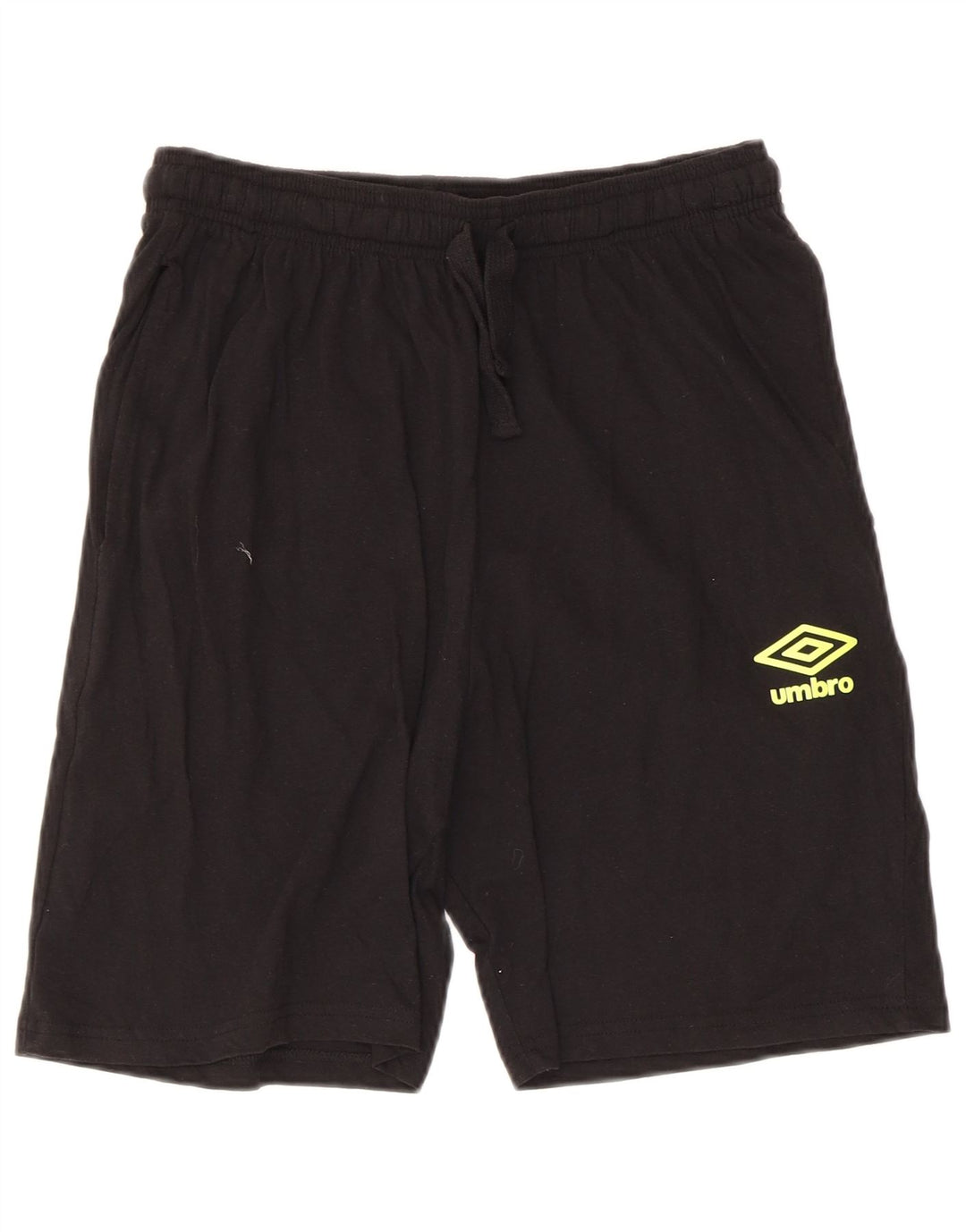 Umbro Mens Graphic Regular Sport Shorts Medium Black Cotton