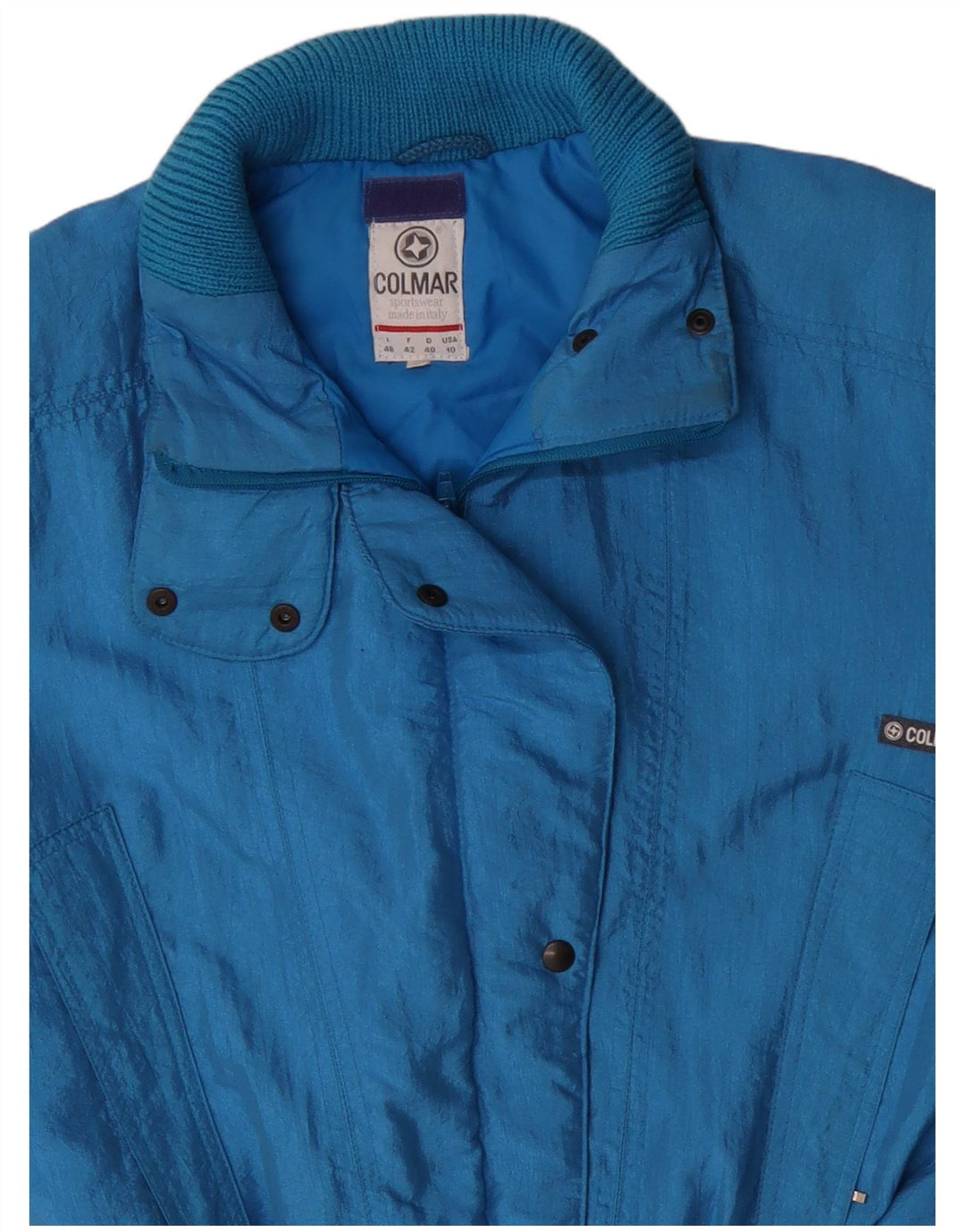 Colmar Womens Ski Jumpsuit IT 46  Large Blue