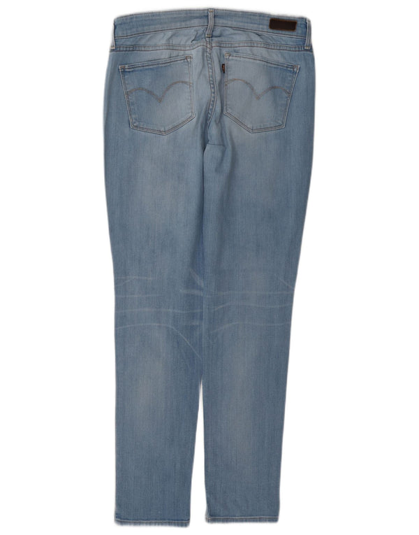 Levi's Womens Demi Curve Modern Rise Skinny Jeans W29 L32 Blue Cotton
