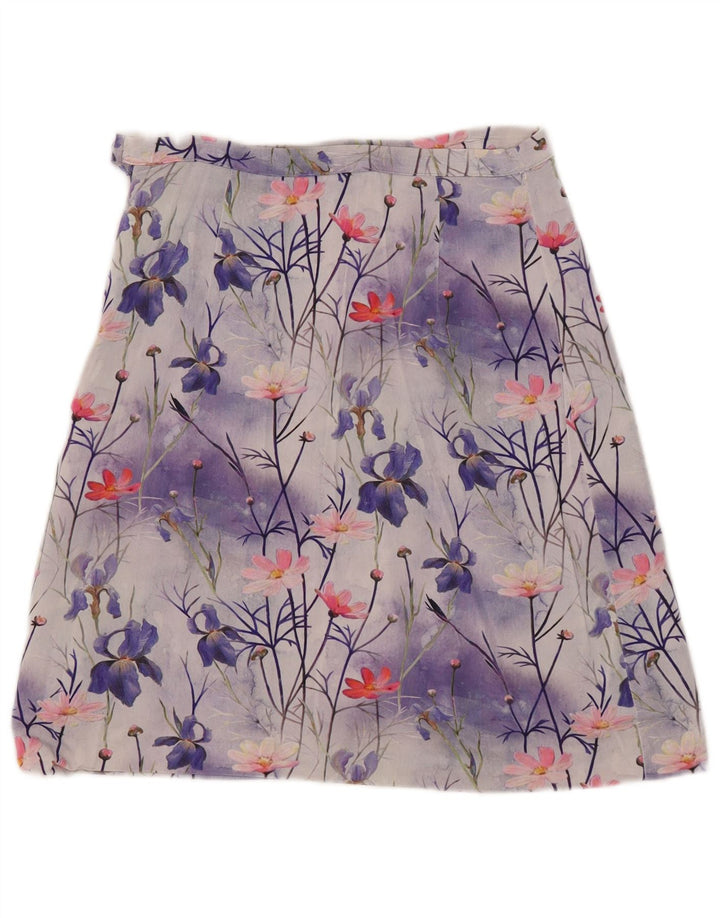 Vintage Womens A-Line Skirt W30 Medium Multicoloured Floral