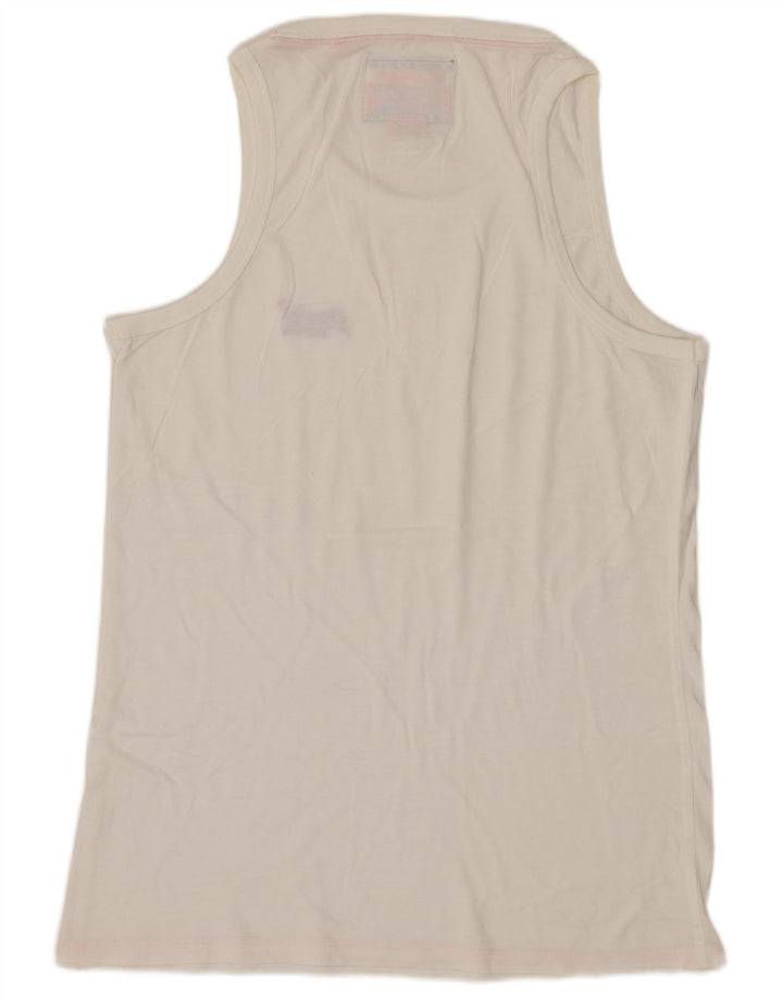 SUPERDRY Mens Vest Top Small White