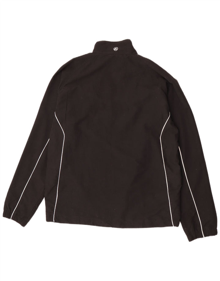 Jako Mens Tracksuit Top Jacket Medium Black Polyester Sports