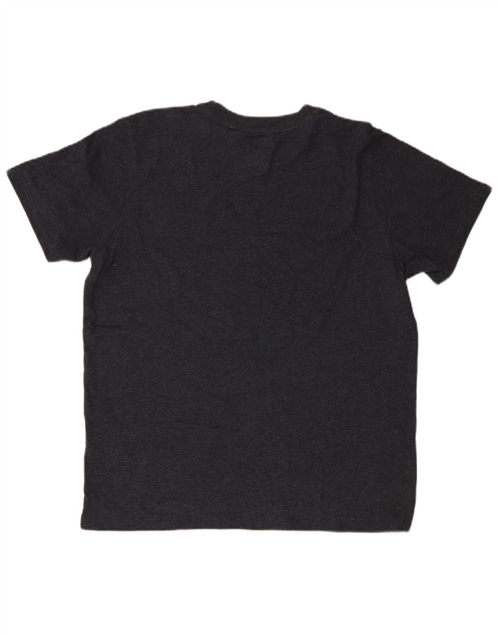 SUPERDRY Mens Graphic T-Shirt Top XL Grey