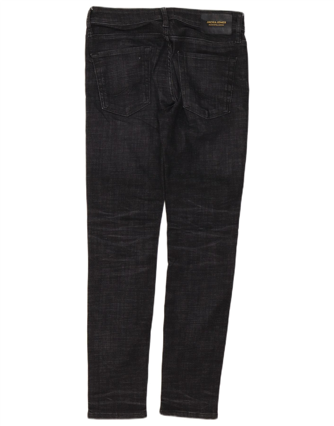 Jack & Jones Mens Liam Skinny Jeans W30 L30 Grey Cotton