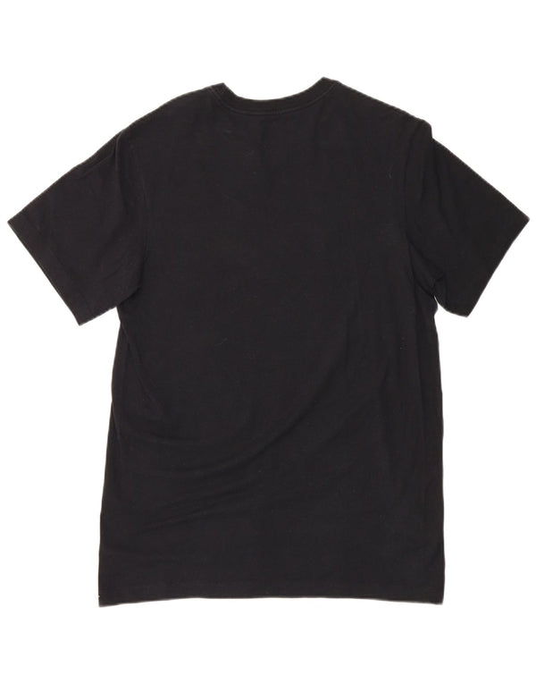 Nike Mens Graphic T-Shirt Top Small Black Cotton