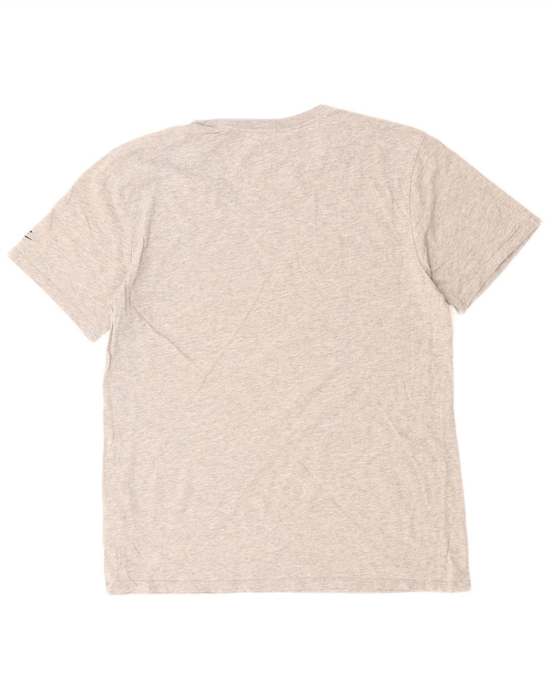 NIKE Womens Athletic Cut Graphic T-Shirt Top UK 14 Large Grey Cotton