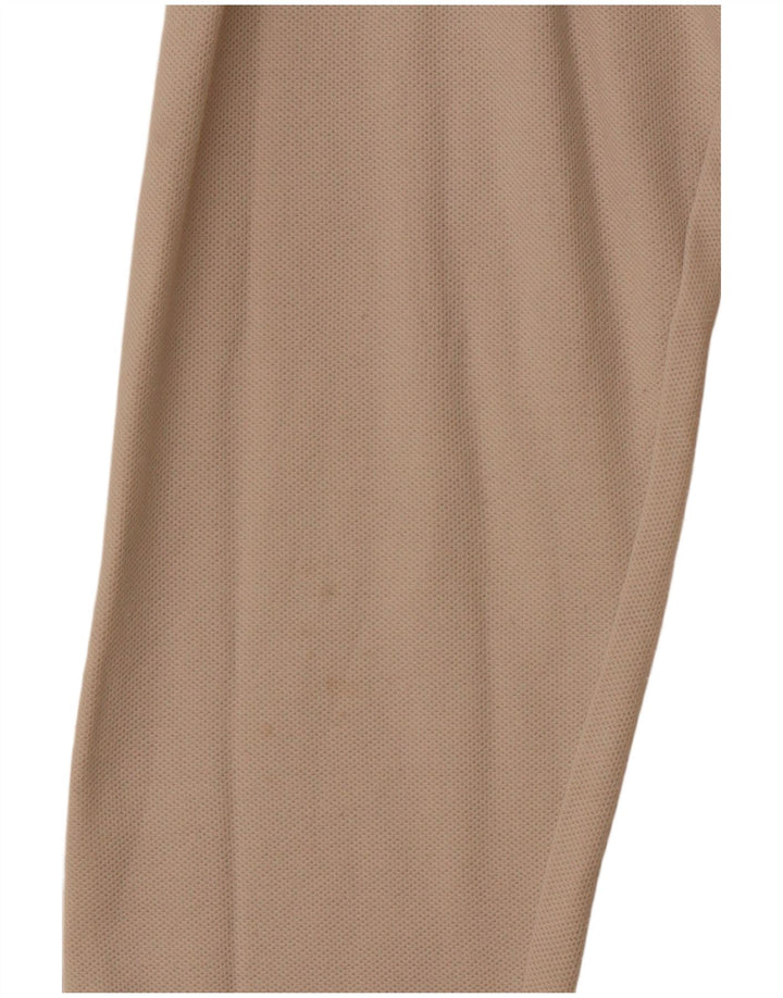 FILA Mens Long Sleeve Polo Shirt Medium Beige