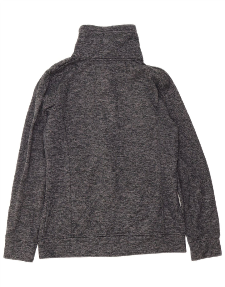 O'Neill Womens Tracksuit Top Jacket UK 10 Small Grey Flecked Polyester