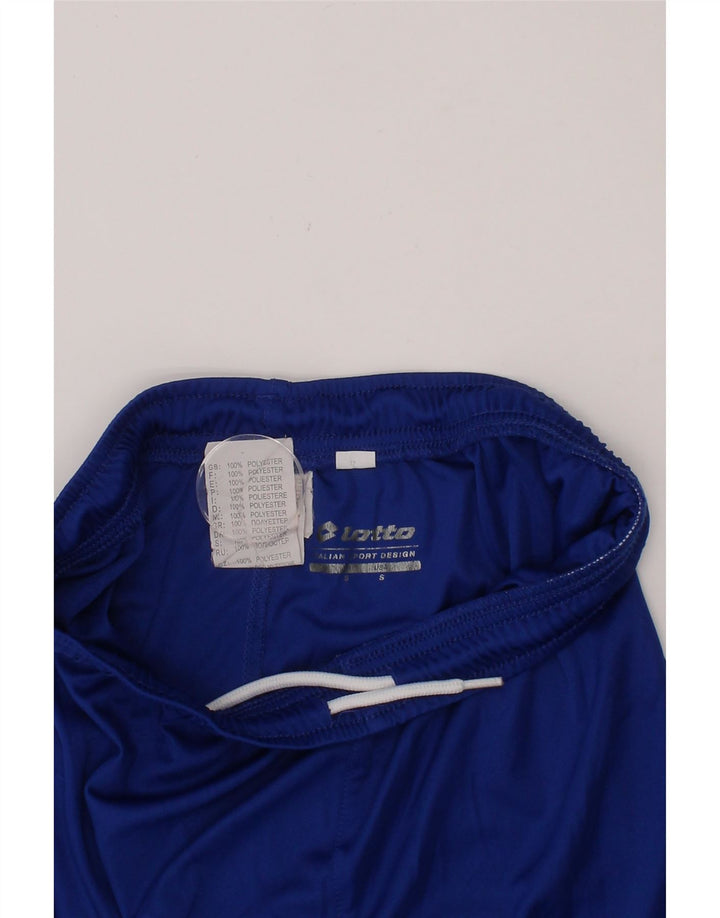 LOTTO Boys Graphic Sport Shorts 9-10 Years Small Blue Polyester Vintage Lotto and Second-Hand Lotto from Messina Hembry 