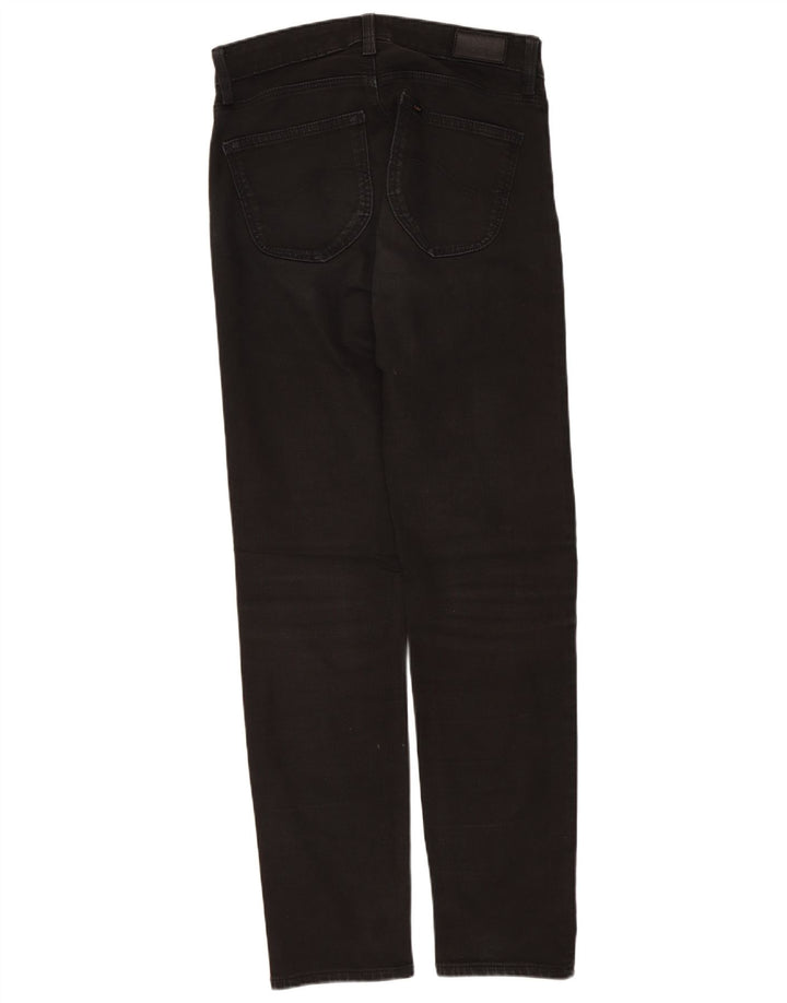 Lee Womens Straight Jeans W26 L28 Black