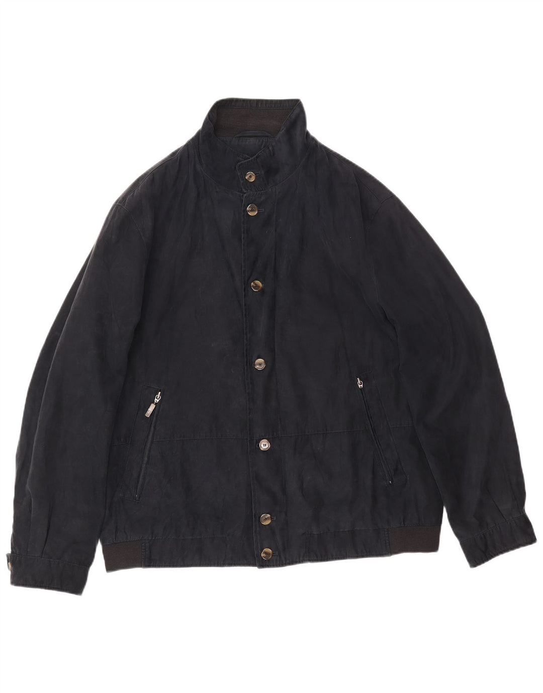 Bugatti Mens Bomber Jacket UK 42 XL Navy Blue