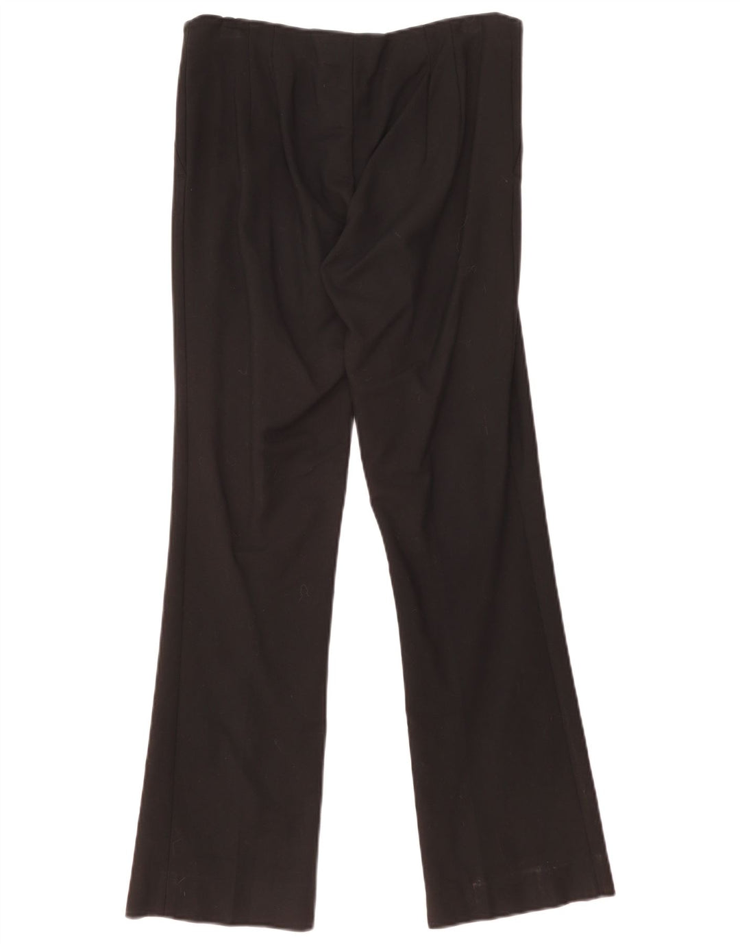 Zara Womens Bootcut Casual Trousers Medium W30 L30 Black Cotton