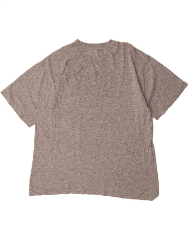 REEBOK Mens Graphic T-Shirt Top Large Grey Vintage Reebok and Second-Hand Reebok from Messina Hembry 