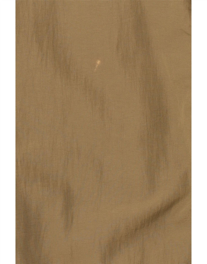 DIADORA Mens Rain Jacket UK 40 Large Khaki Polyamide