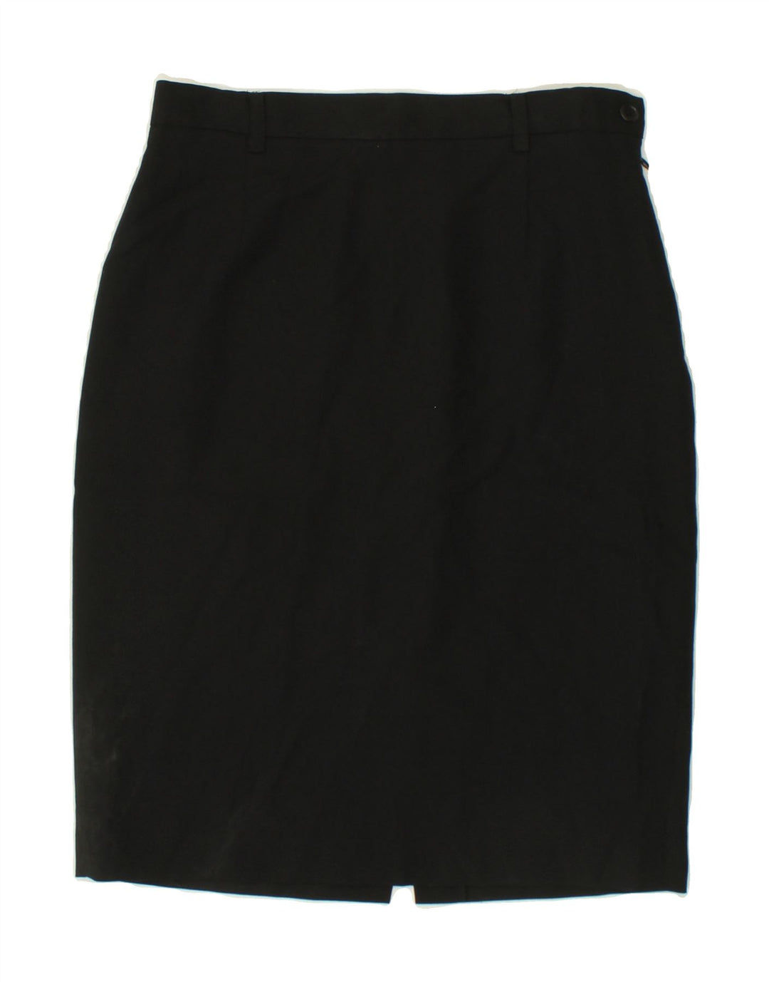 KRIZIA Womens Pencil Skirt IT 46 Large W28  Black Wool Vintage Krizia and Second-Hand Krizia from Messina Hembry 