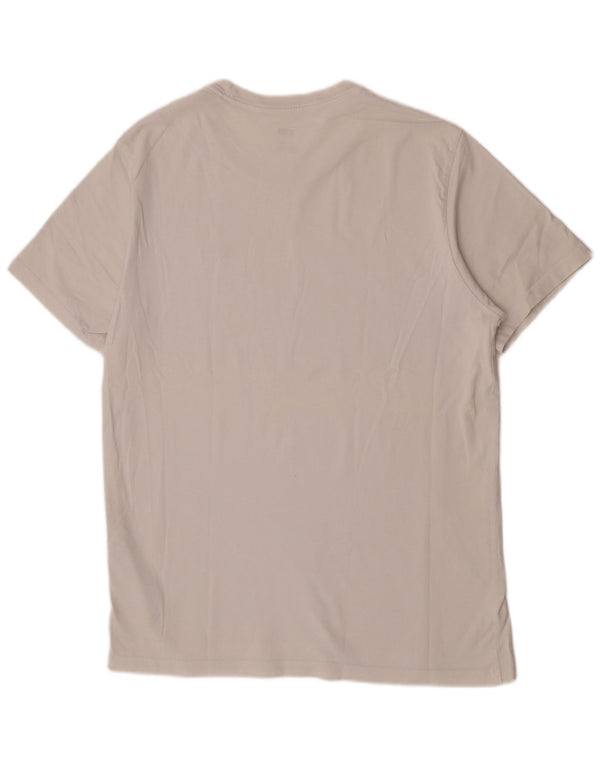 Levi's Mens T-Shirt Top Medium Beige Cotton