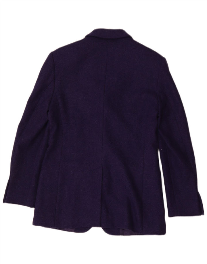 Max Mara Womens Weekend 3 Button Oversized Blazer Jacket UK 10 Small Purple