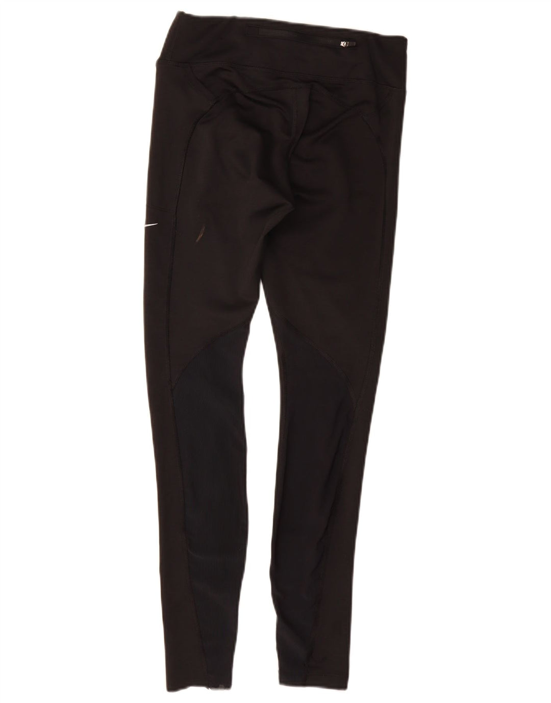 NIKE Womens Dri Fit Leggings UK 8 Small Black Polyester