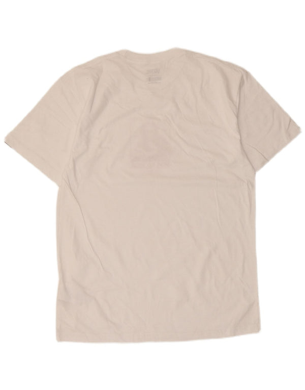 Vans Mens Classic Fit Graphic T-Shirt Top Medium White Cotton