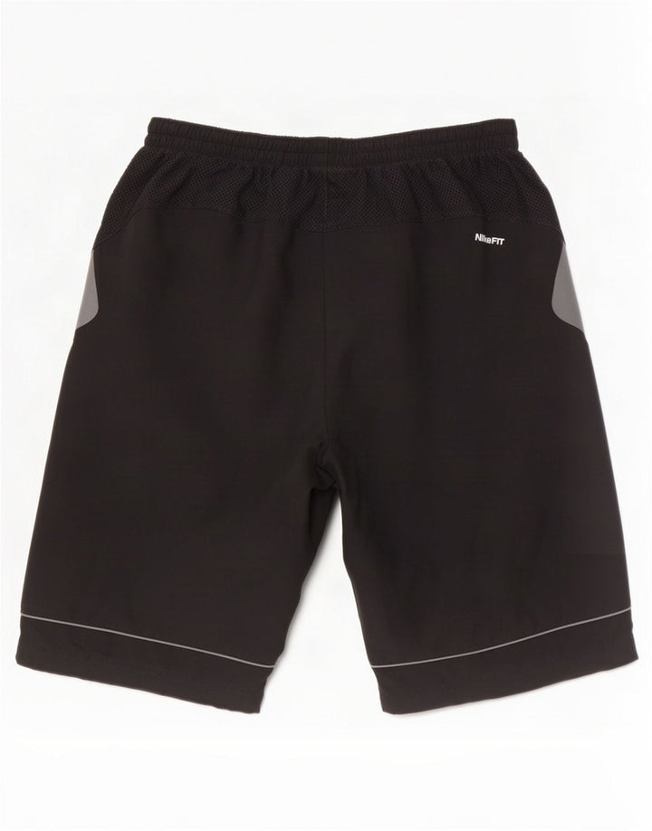 Nike Mens Sport Shorts Small Black Colourblock Polyester