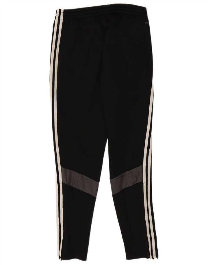 Adidas Mens Climalite Tracksuit Trousers Small Black Polyester