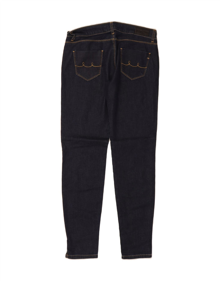 MASSIMO REBECCHI Womens Slim Jeans W30 L30 Navy Blue Cotton Vintage Massimo Rebecchi and Second-Hand Massimo Rebecchi from Messina Hembry 