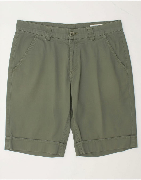 RIFLE Mens Chino Shorts W34 Large  Green