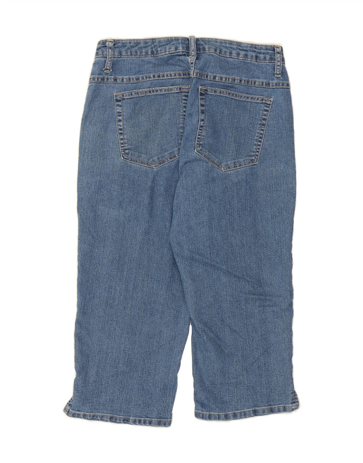 LEE Womens Capri Jeans US 10 Large W32 L18 Blue Cotton Vintage Lee and Second-Hand Lee from Messina Hembry 