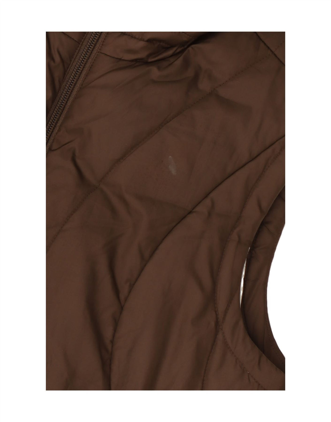 TOMMY HILFIGER Womens Padded Gilet UK 14 Large Brown Polyester Vintage Tommy Hilfiger and Second-Hand Tommy Hilfiger from Messina Hembry 