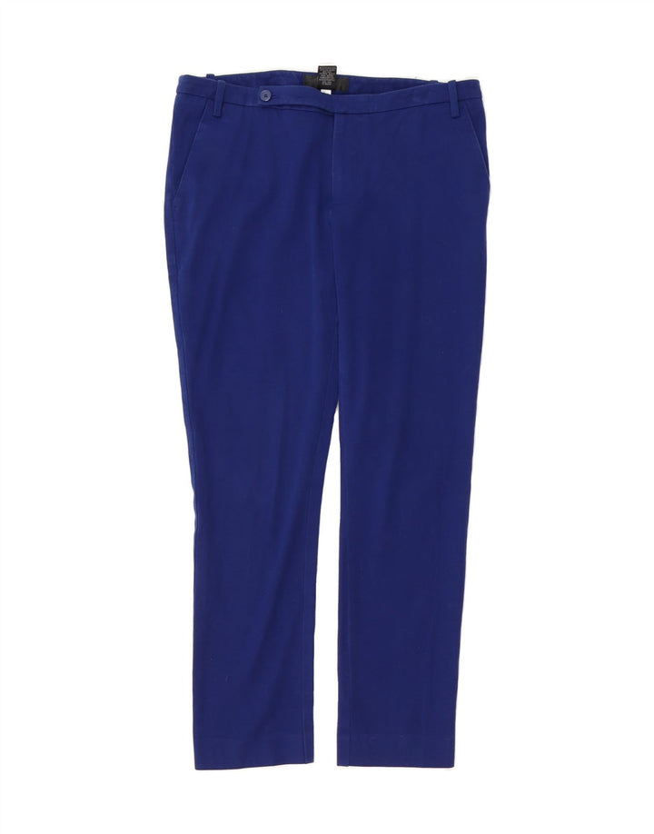 MOSSIMO Womens Slim Chino Trousers US 6 Medium W30 L27 Blue Cotton Vintage Mossimo and Second-Hand Mossimo from Messina Hembry 