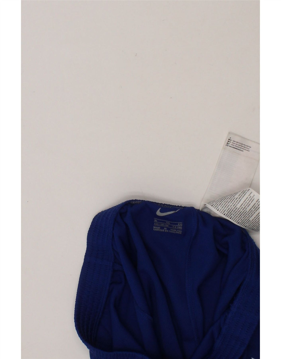 NIKE Boys Sport Shorts 7-8 Years XL Blue Polyester Vintage Nike and Second-Hand Nike from Messina Hembry 