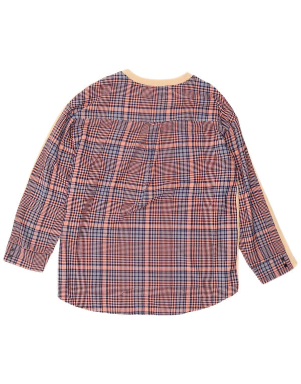 ZARA Womens Loose Fit Sweatshirt Jumper UK 14 Medium Beige Colourblock