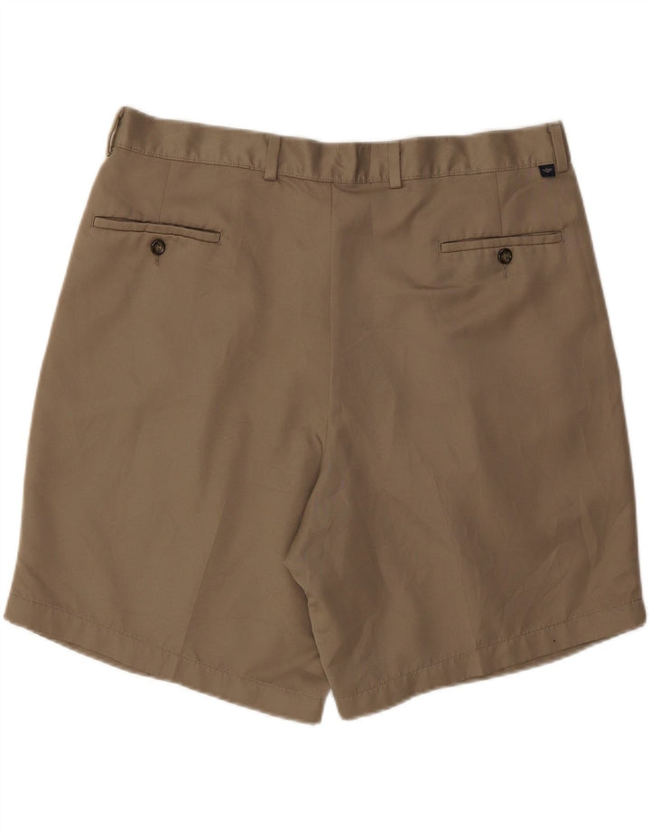 DOCKERS Mens Pegged Chino Shorts W38 XL Khaki Polyester Vintage Dockers and Second-Hand Dockers from Messina Hembry 